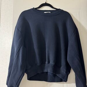Zara navy blue Sweatshirt